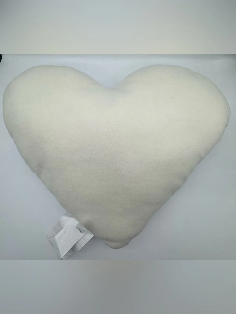 NWT Joyward Embroidered Flowers Heart Shaped Accent Pillow